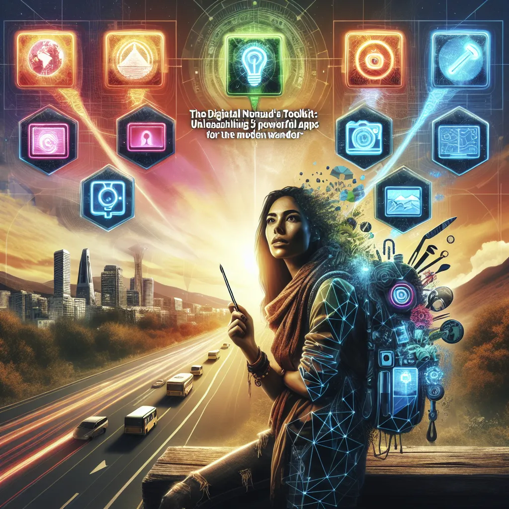 The Digital Nomad's Toolkit: Unleashing 5 Powerful Apps for the Modern Wanderer