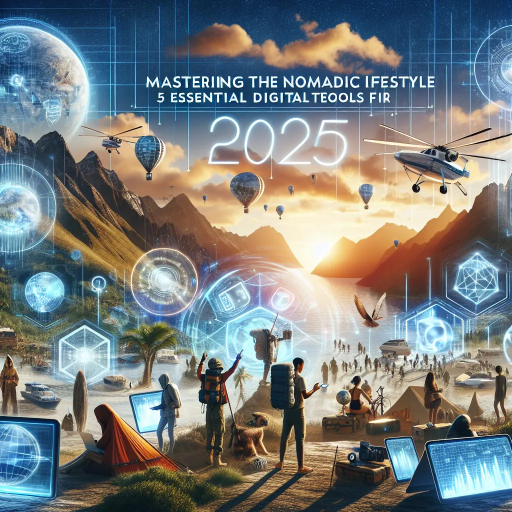 Mastering the Nomadic Lifestyle: 5 Essential Digital Tools for 2025