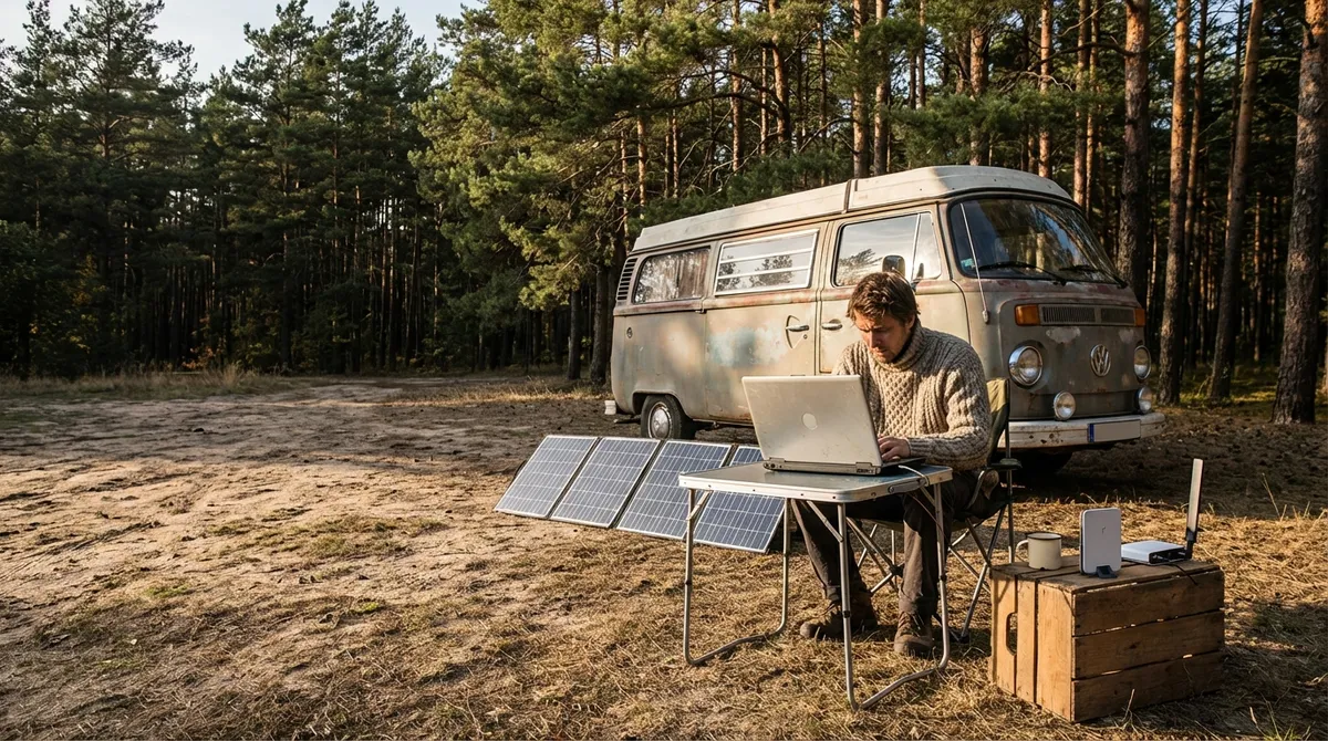 Remote Work That Holds Up Off the Grid
