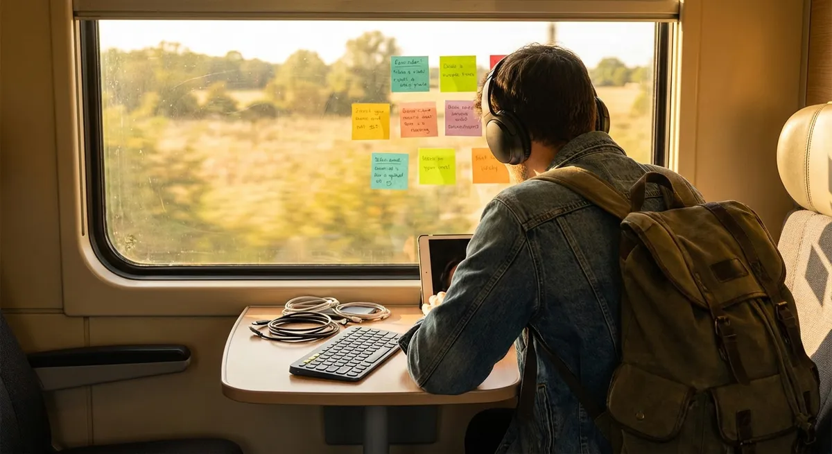 When Your Backpack Is Your Office: Working Sanely on the Move