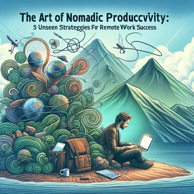 The Art of Nomadic Productivity: 5 Unseen Strategies for Remote Work Success