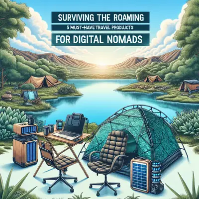 Surviving the Roaming Lifestyle: 5 Must-have Travel Products for Digital Nomads