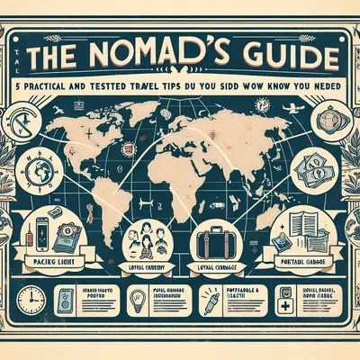 The Nomad's Guide: 5 Practical and Tested Travel Tips You Didn't Know You Needed