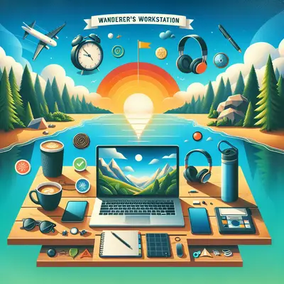 The Wanderer's Workstation: 5 Pivotal Approaches for Remote Work Triumph
