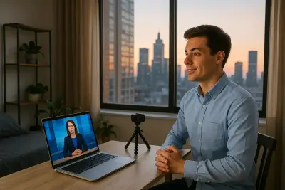 What a Viral News Anchor Can Teach Digital Nomads About Showing Up Daily